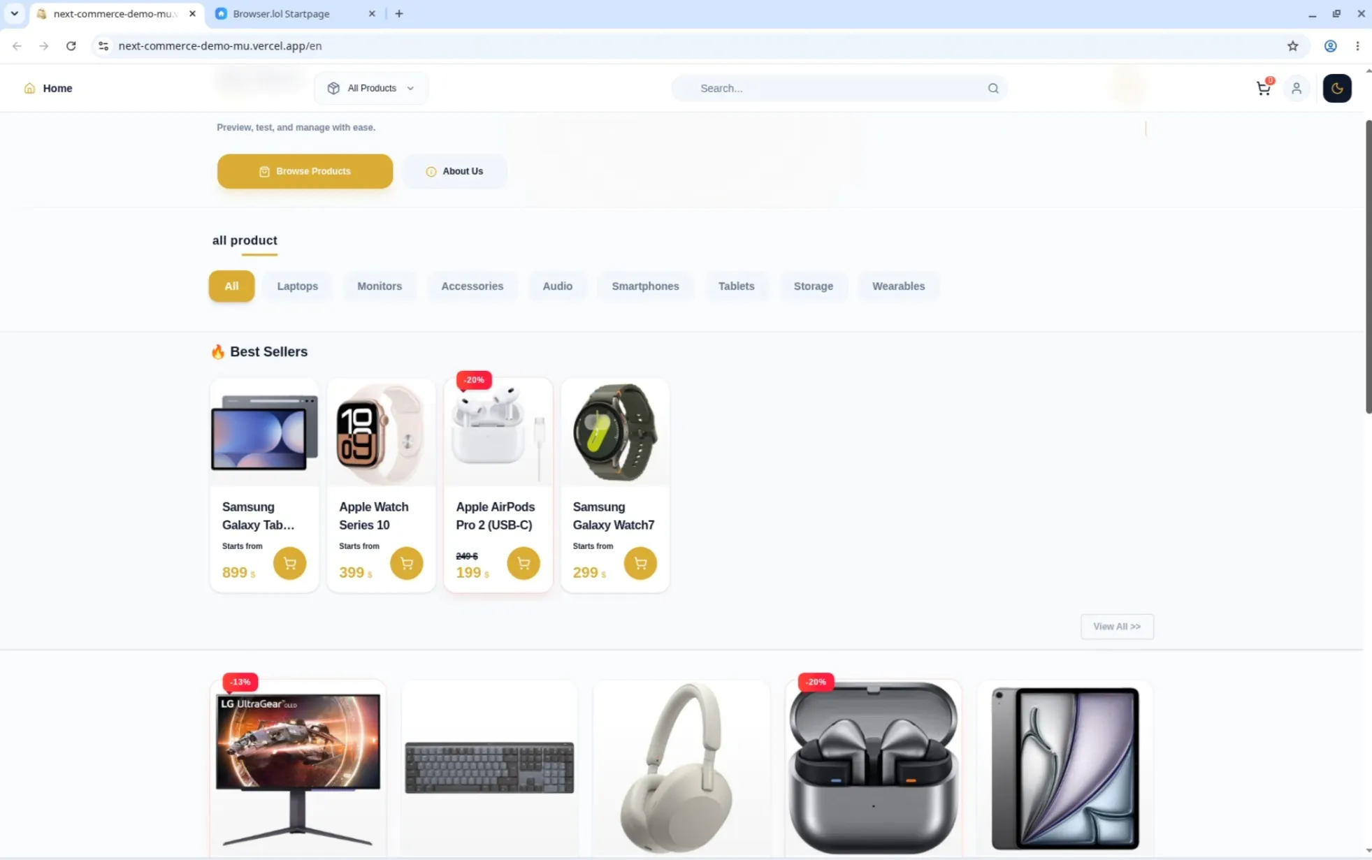 NextCommerce gallery image