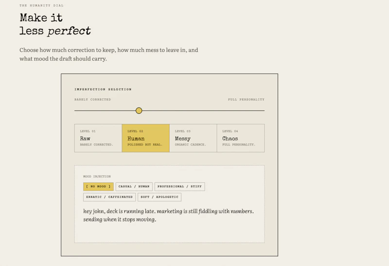 imperfectly screenshot 4