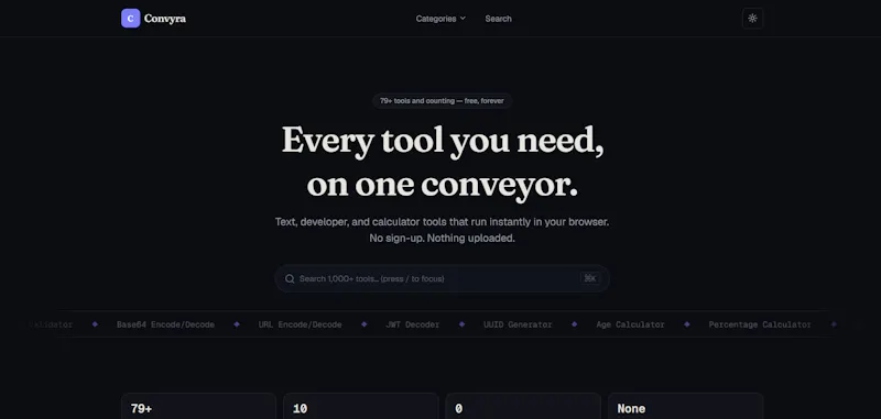 Convyra Tools screenshot 1