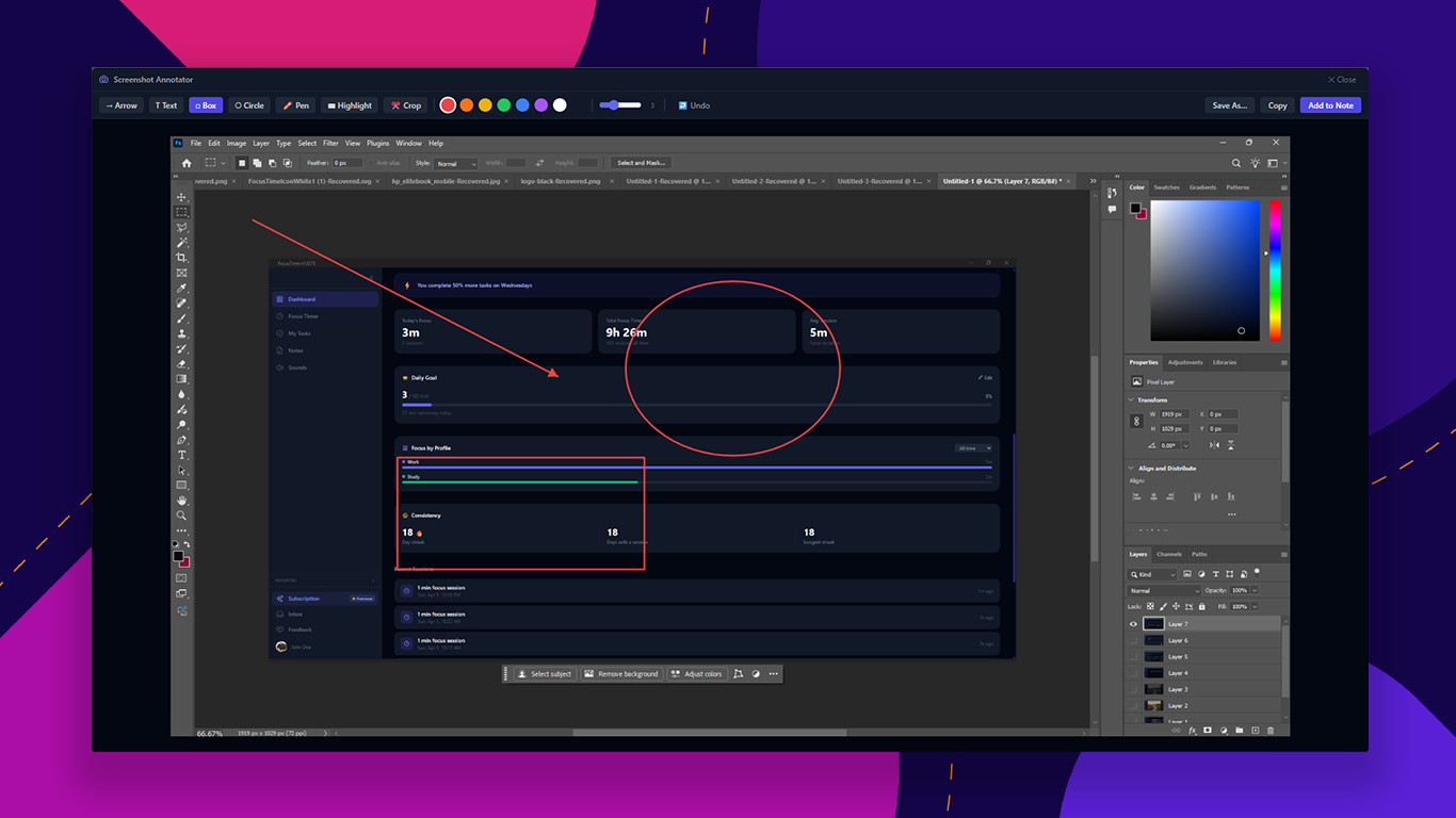 FocusTime gallery image