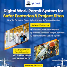 Work Permit Management | QR Desk gallery image
