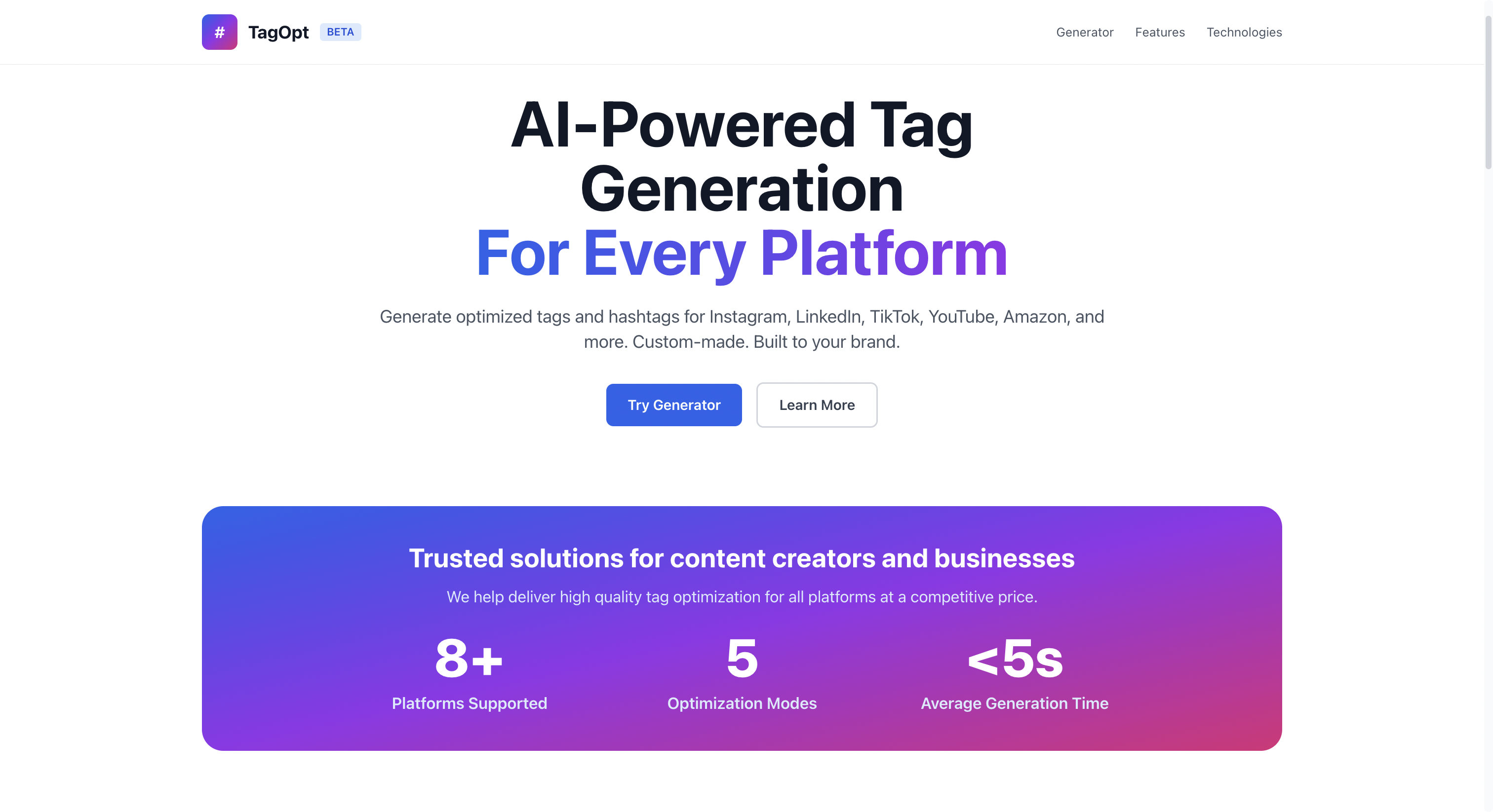 TagOpt gallery image