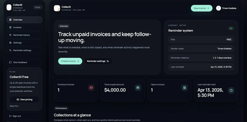 Collectli screenshot 1