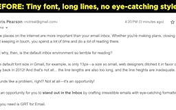 Golden Ratio Typography (GRT) for Email media 2