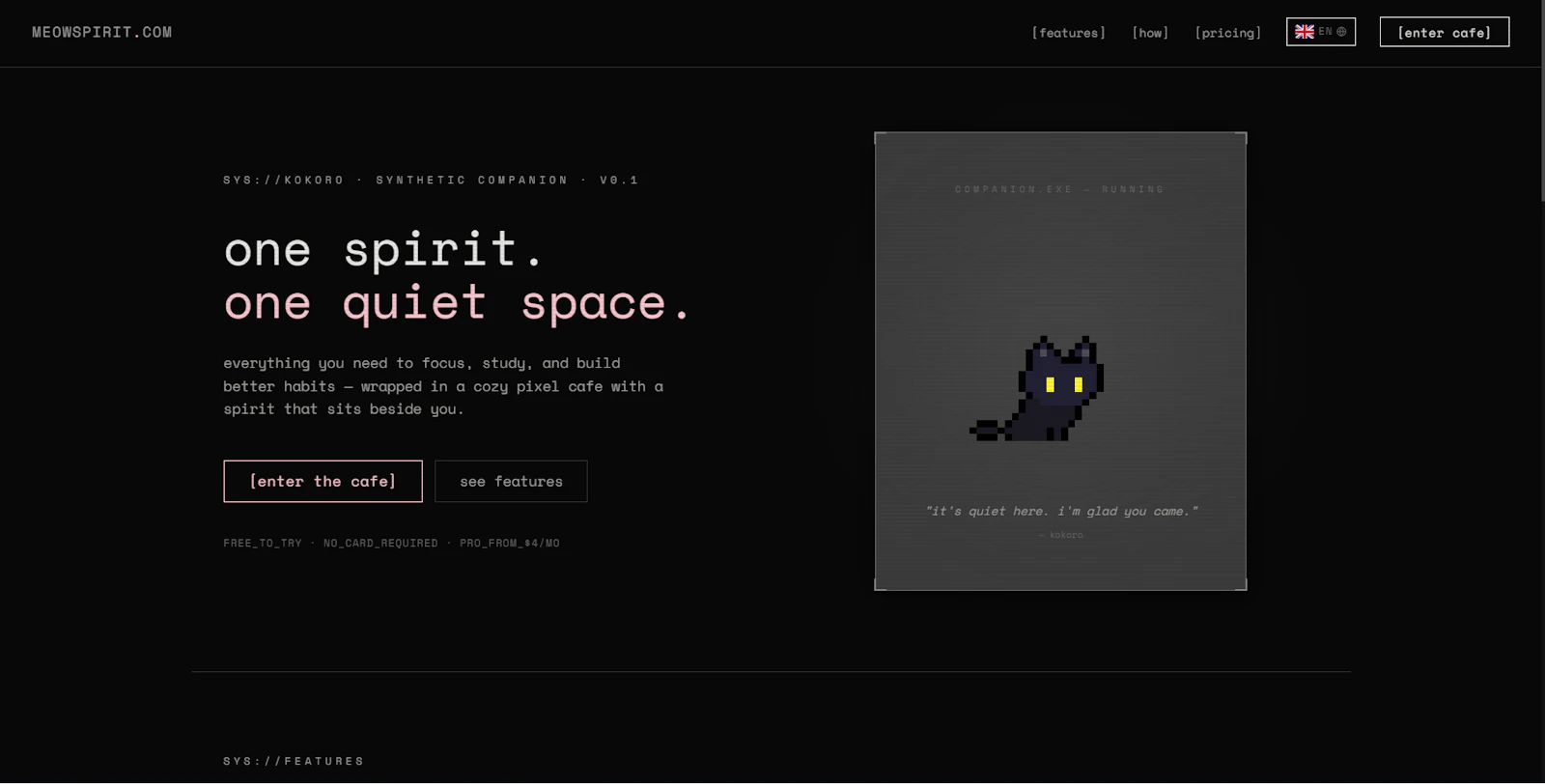 Meowspirit screenshot 1