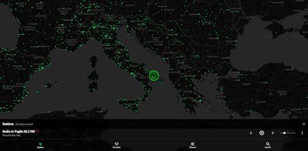 Radio World Map - PHP Script gallery image