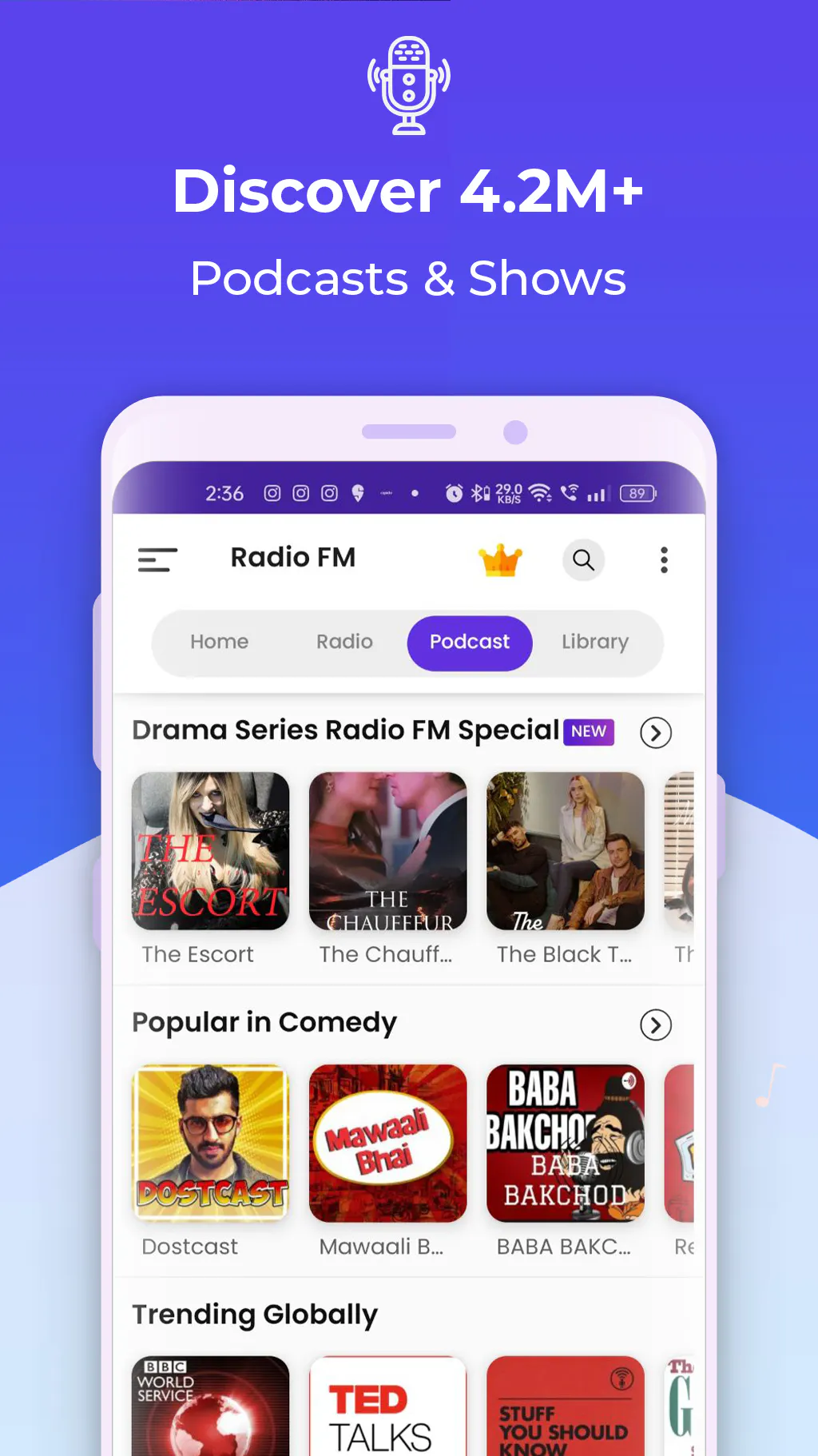Radio FM : Online Radio, News & Podcasts gallery image