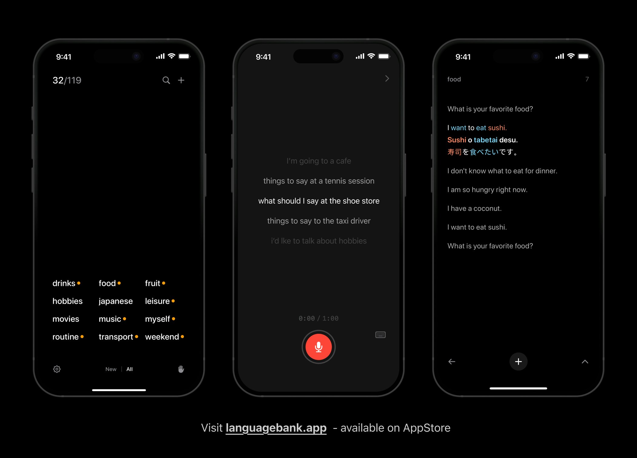 LanguageBank (iOS) gallery image