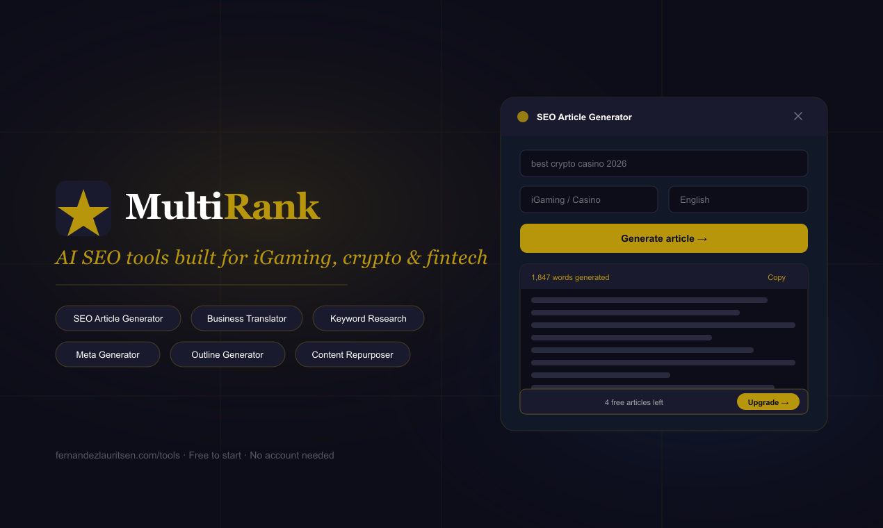 Multikrank :Free Multilingual SEO Tools 