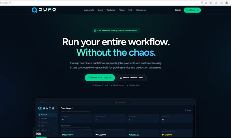 QUFO screenshot 3