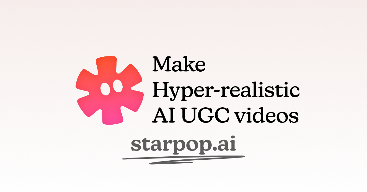 Starpop - AI UGC gallery image