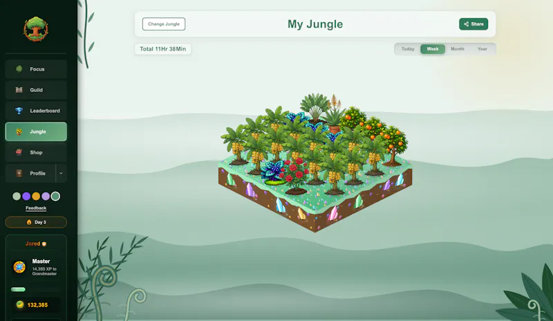 Focus Jungle screenshot 2