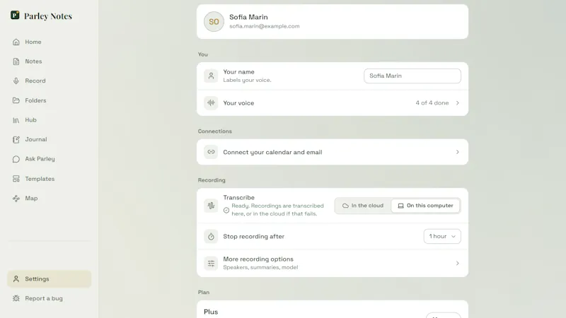 Parley Notes screenshot 6