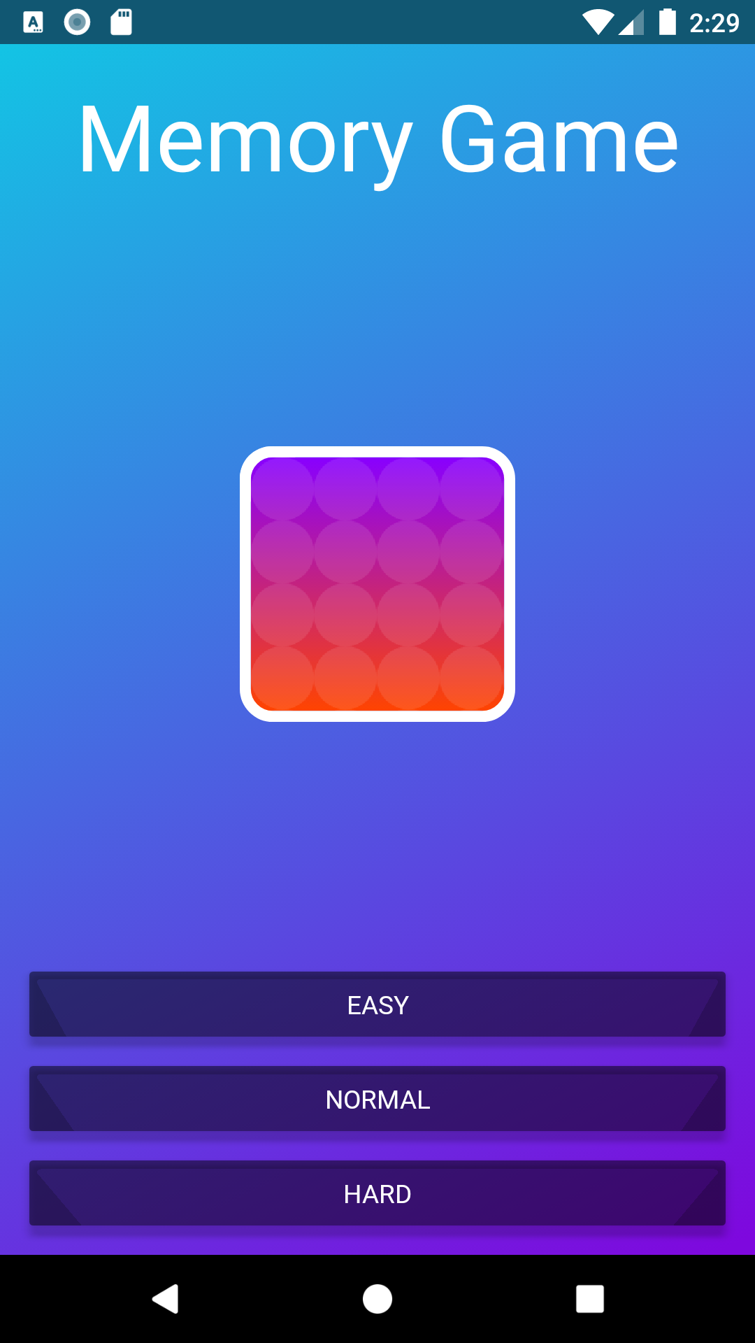 Memory Game gallery image