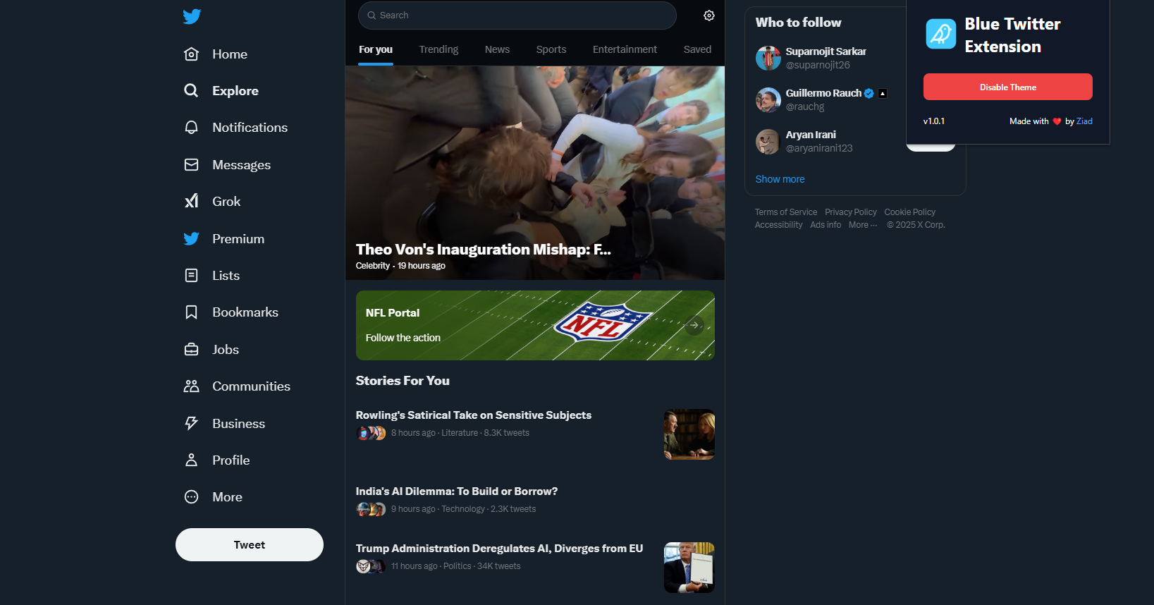 Twitter biru media 3