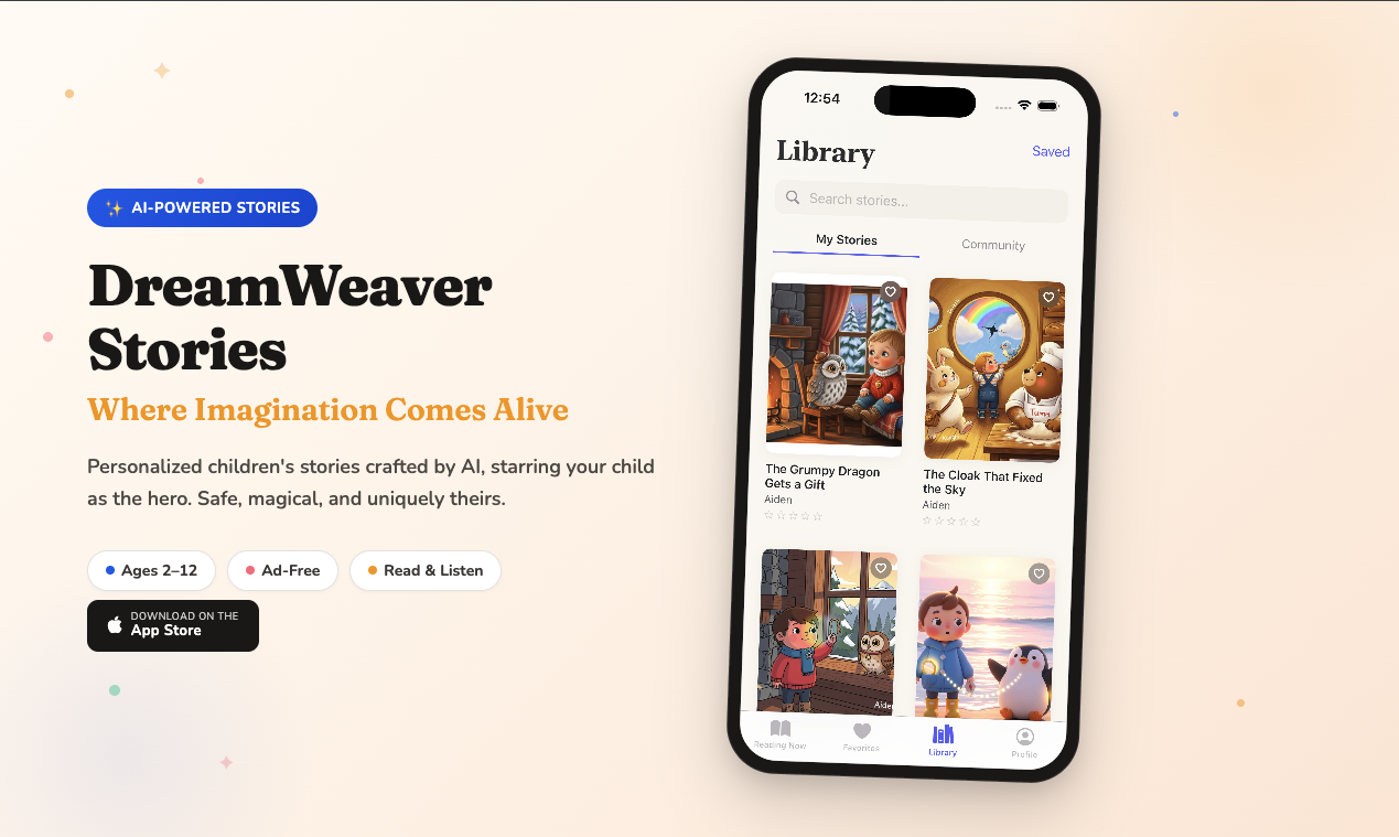 DreamWeaver Stories gallery image