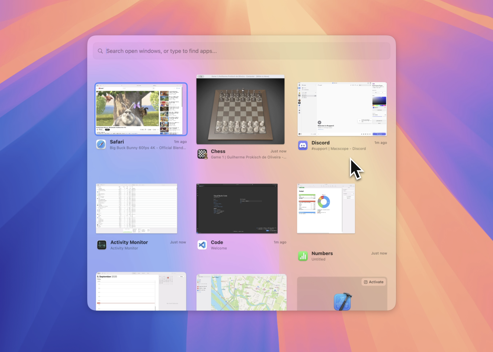 Media Scascope - Bộ chuyển đổi cửa sổ dễ dàng cho macOS 2