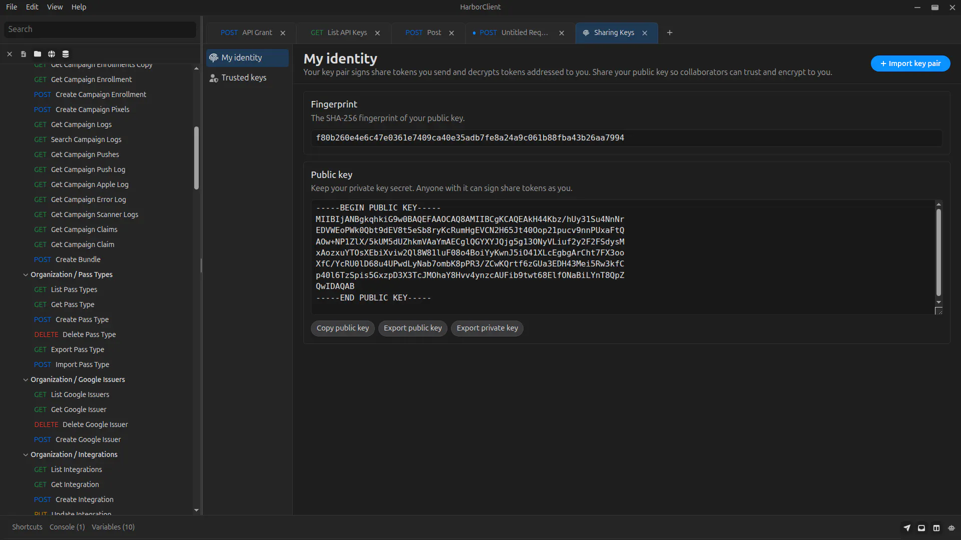 HarborClient gallery image