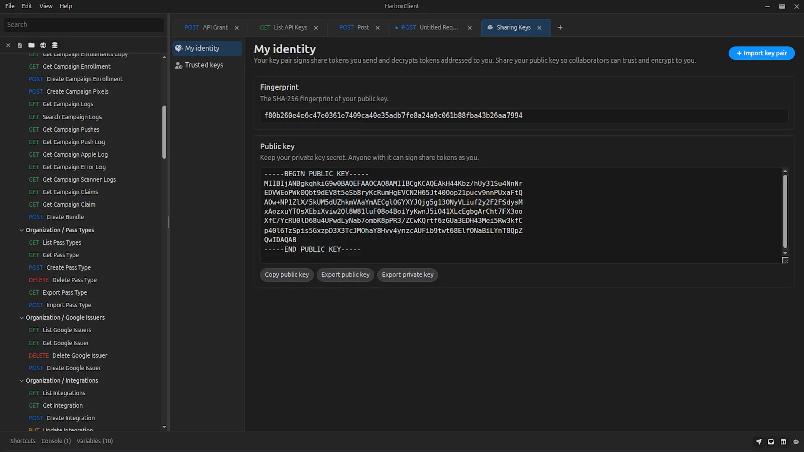 HarborClient screenshot 15