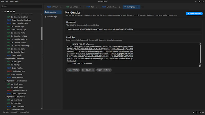 HarborClient screenshot 15