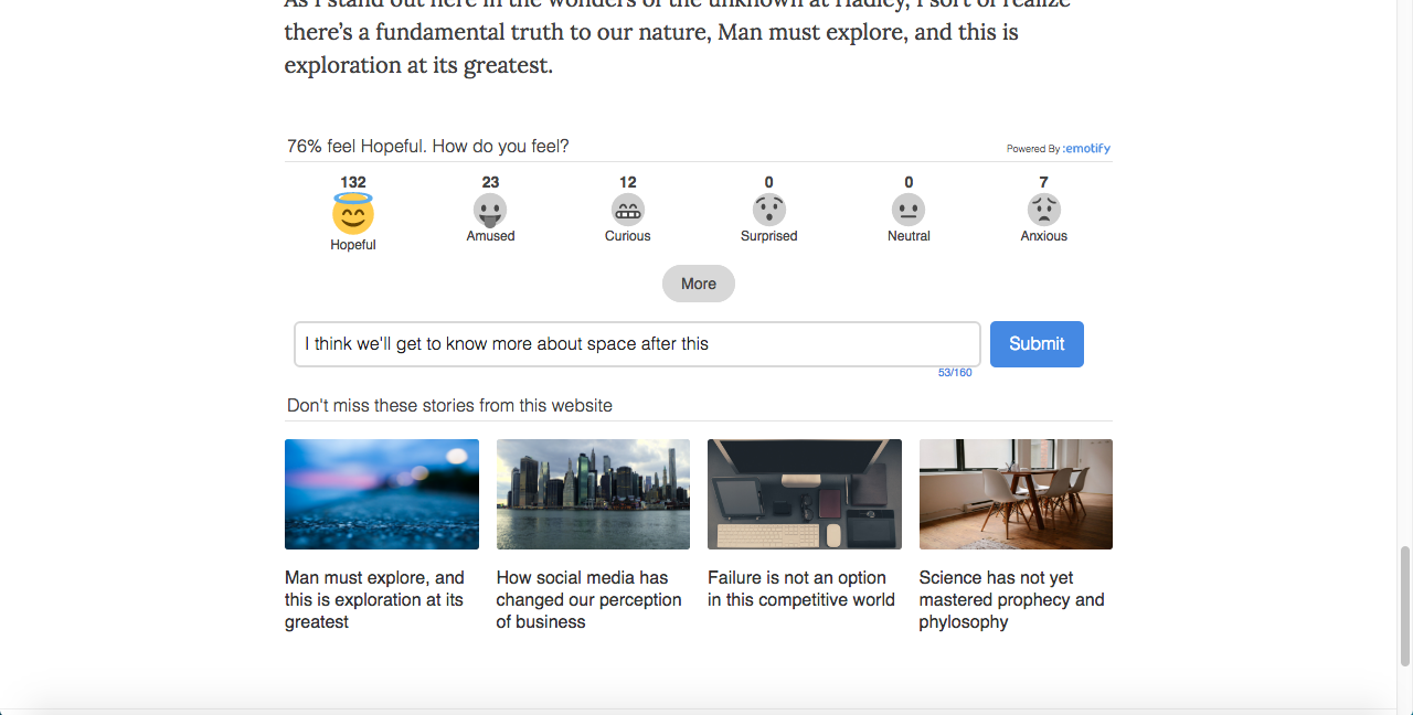 Emotify gallery image