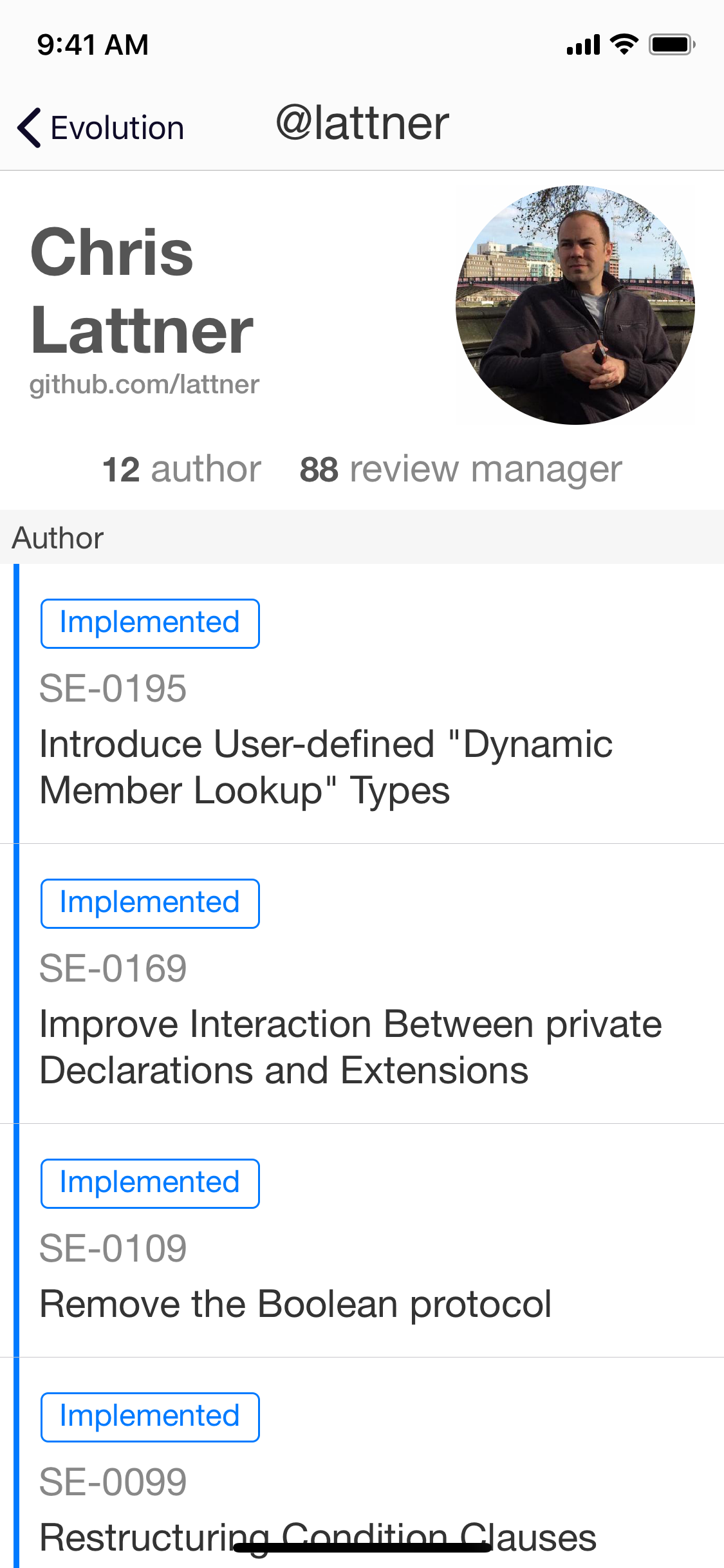 EVOlution App gallery image