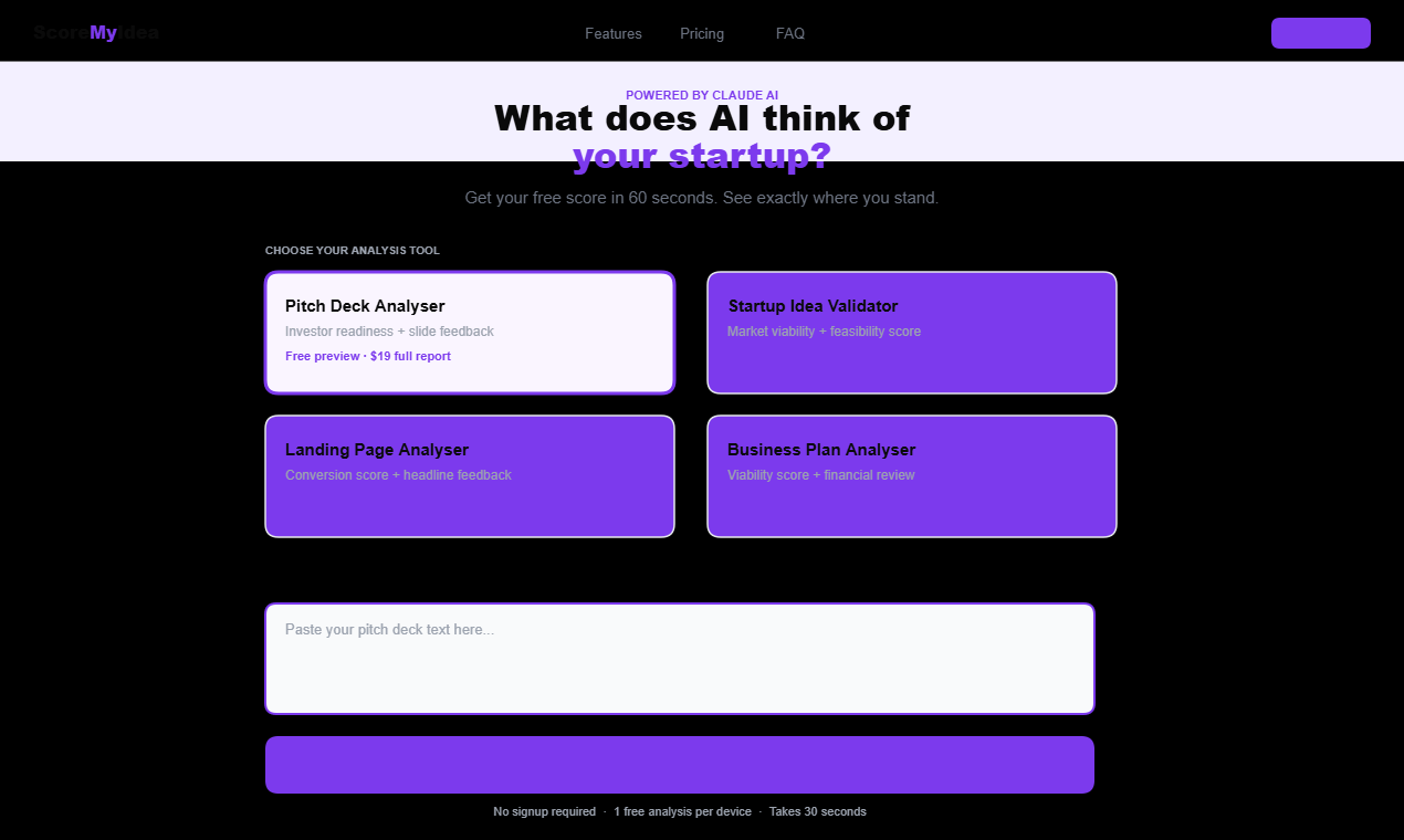 ScoreMyIdea gallery image