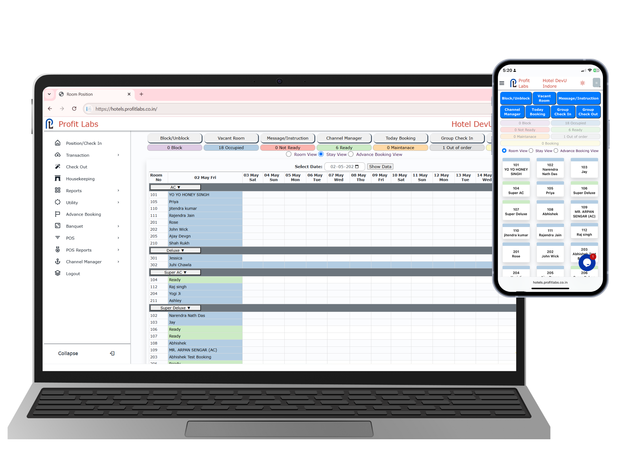 Winst Labs Hotel Management Software - Gebouwd door hoteliers voor hoteliers media 3