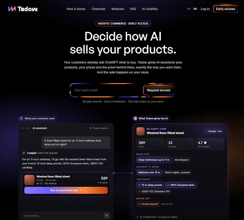 Tadow AI screenshot 3