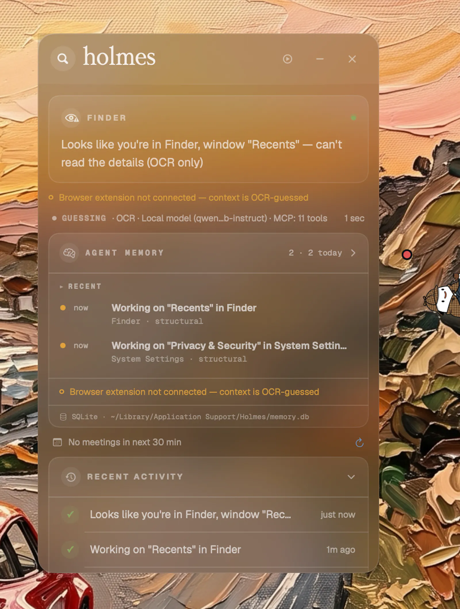 holmes screenshot 2