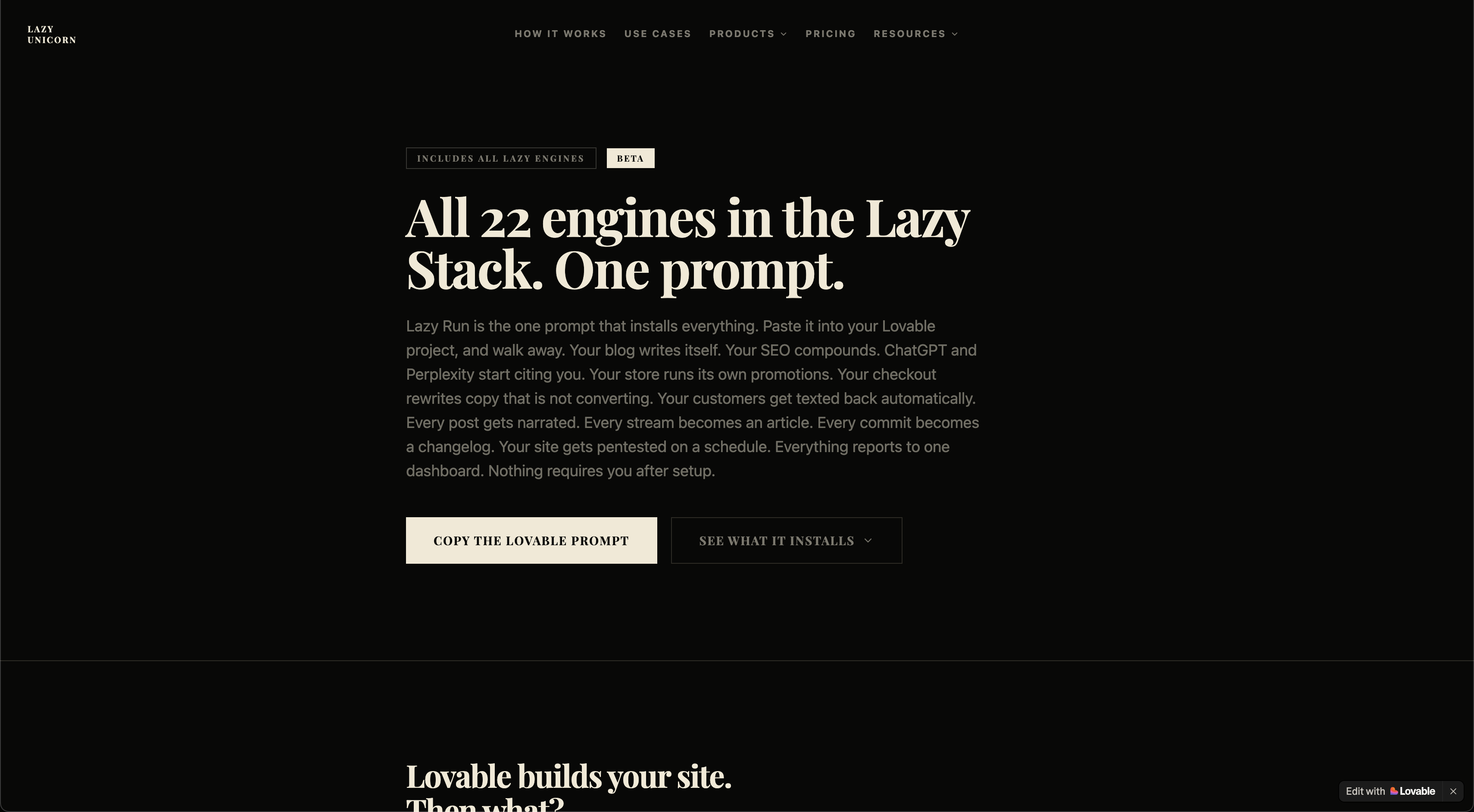 Lazy Unicorn gallery image