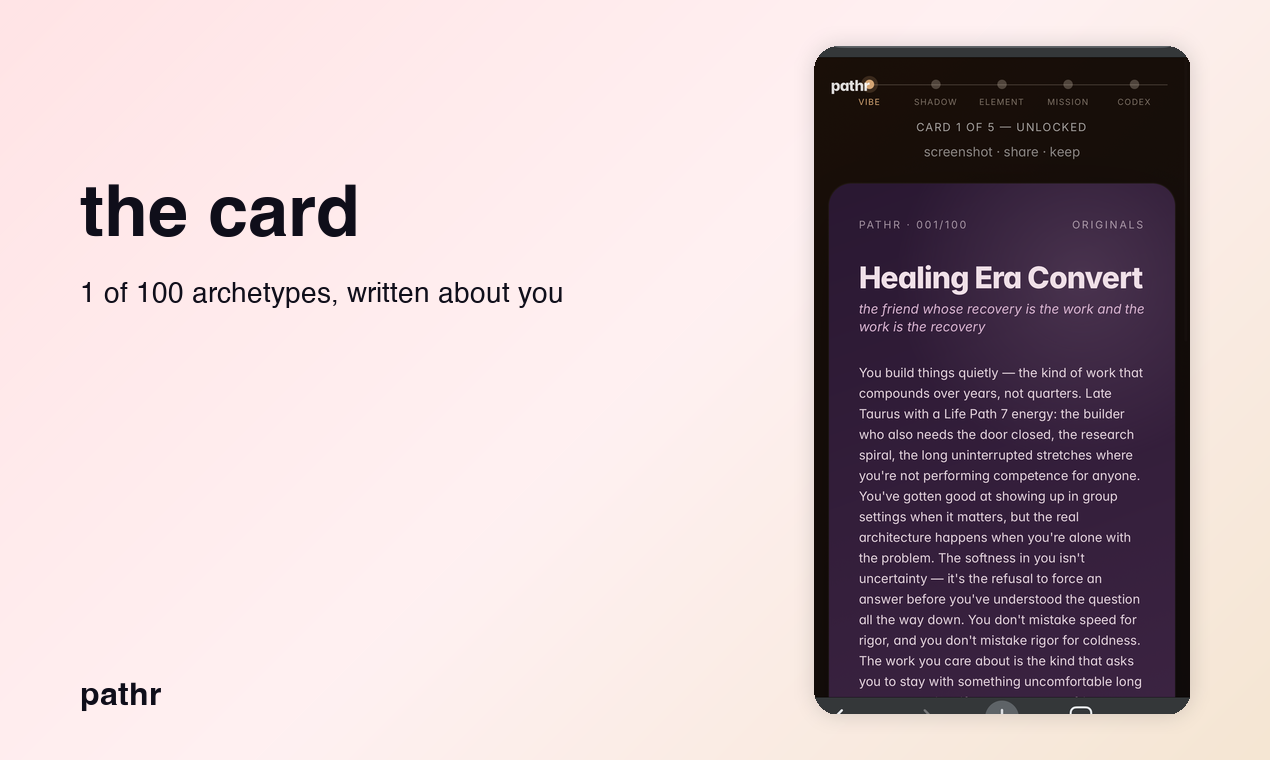 pathr — career mirror for gen z gallery image