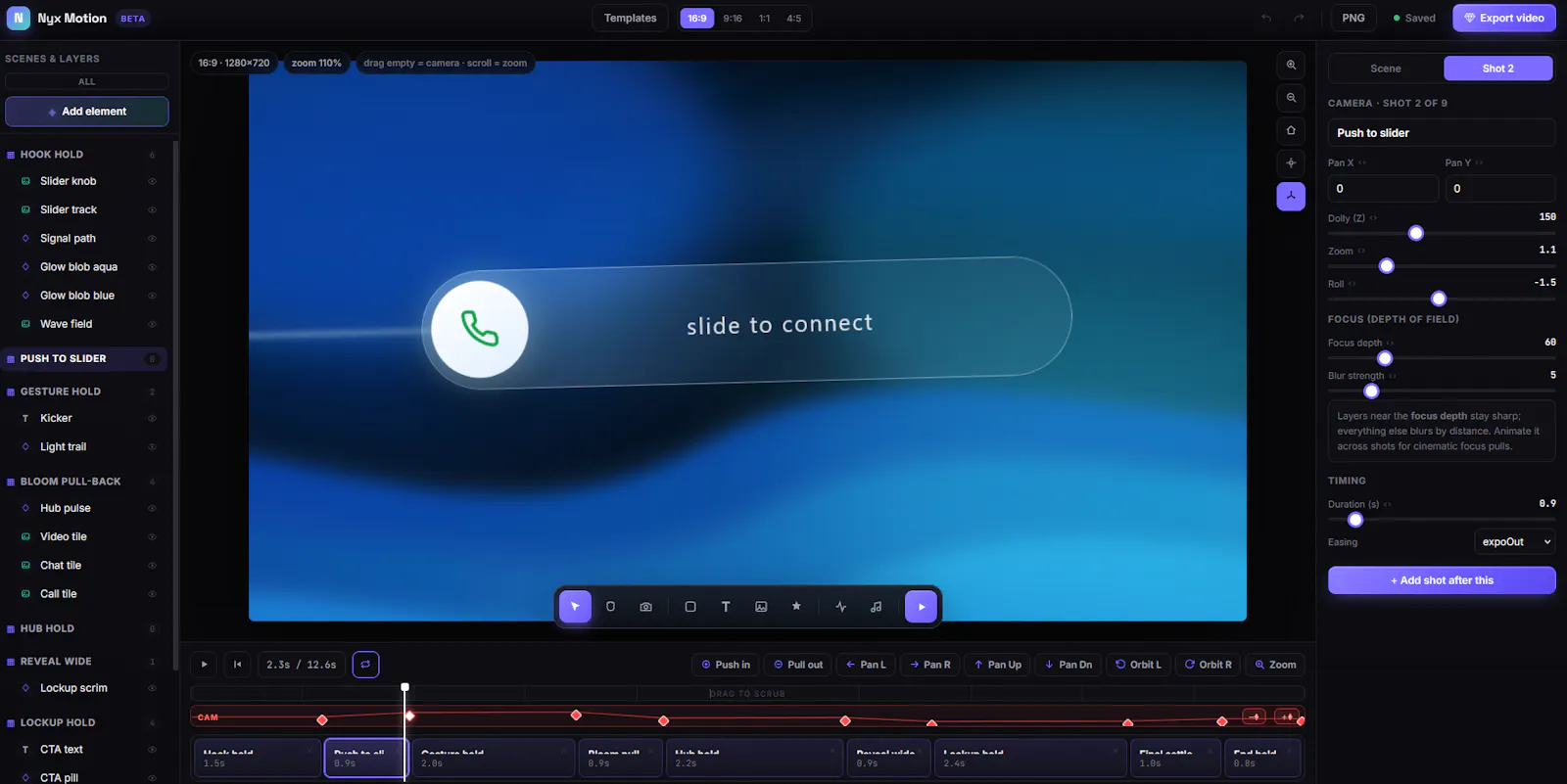 Nyx Motion screenshot 3