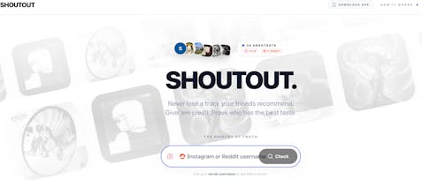 Shoutout gallery image