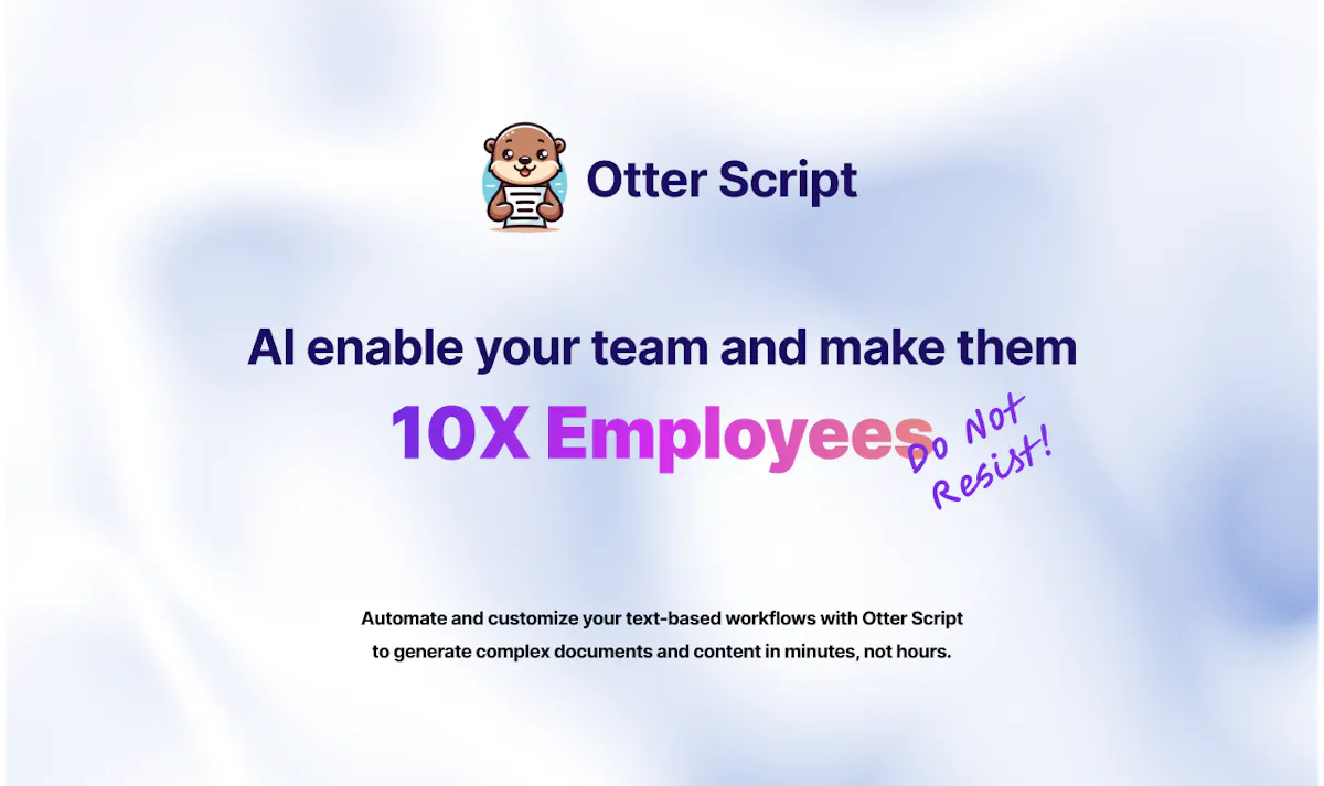 Otter Script
