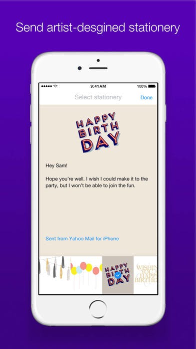 Yahoo Mail App (iOS) media 1