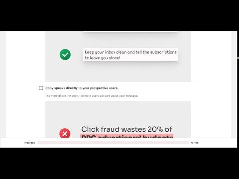 SaaS landing page optimization checklist gallery image