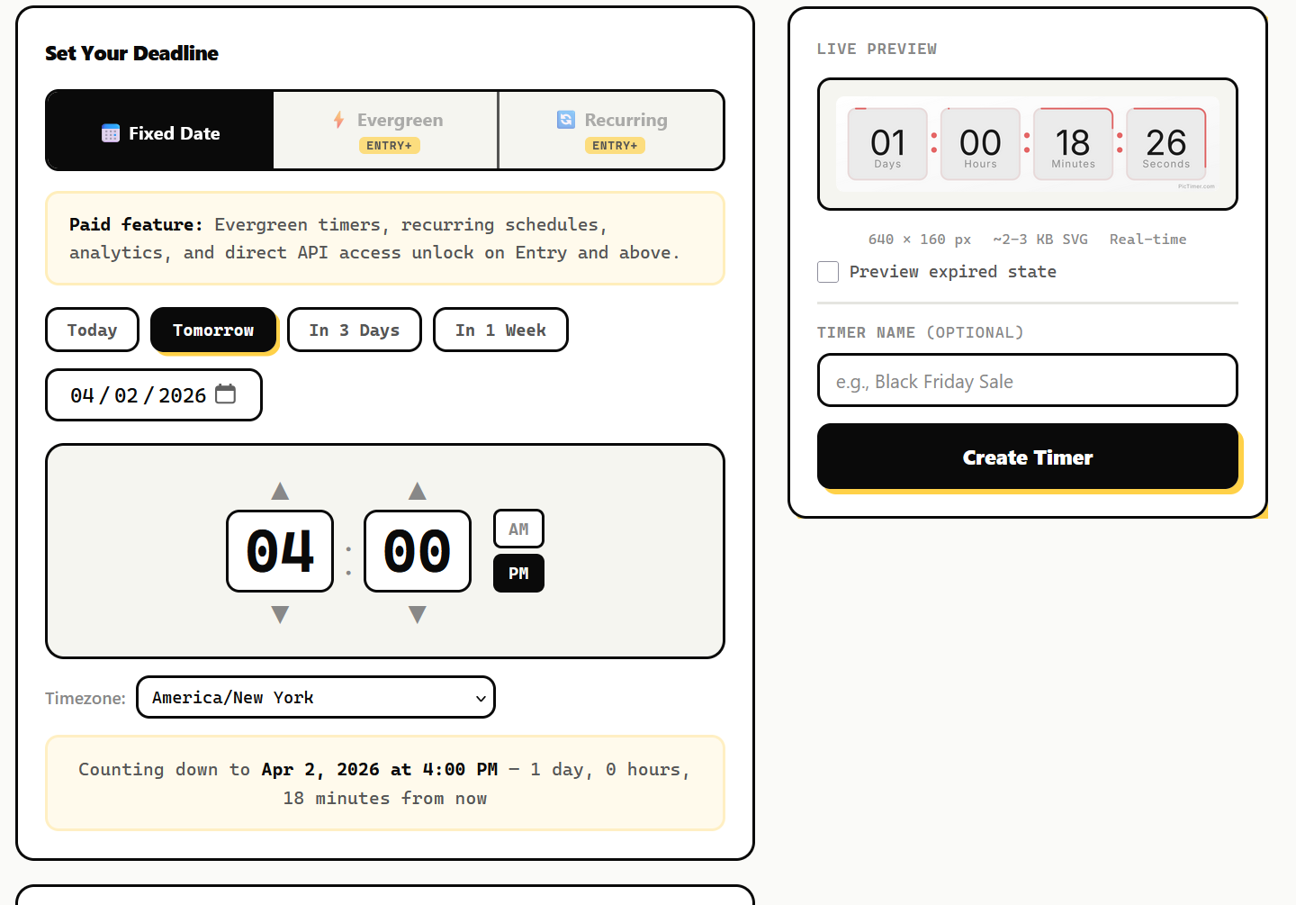 PicTimer gallery image