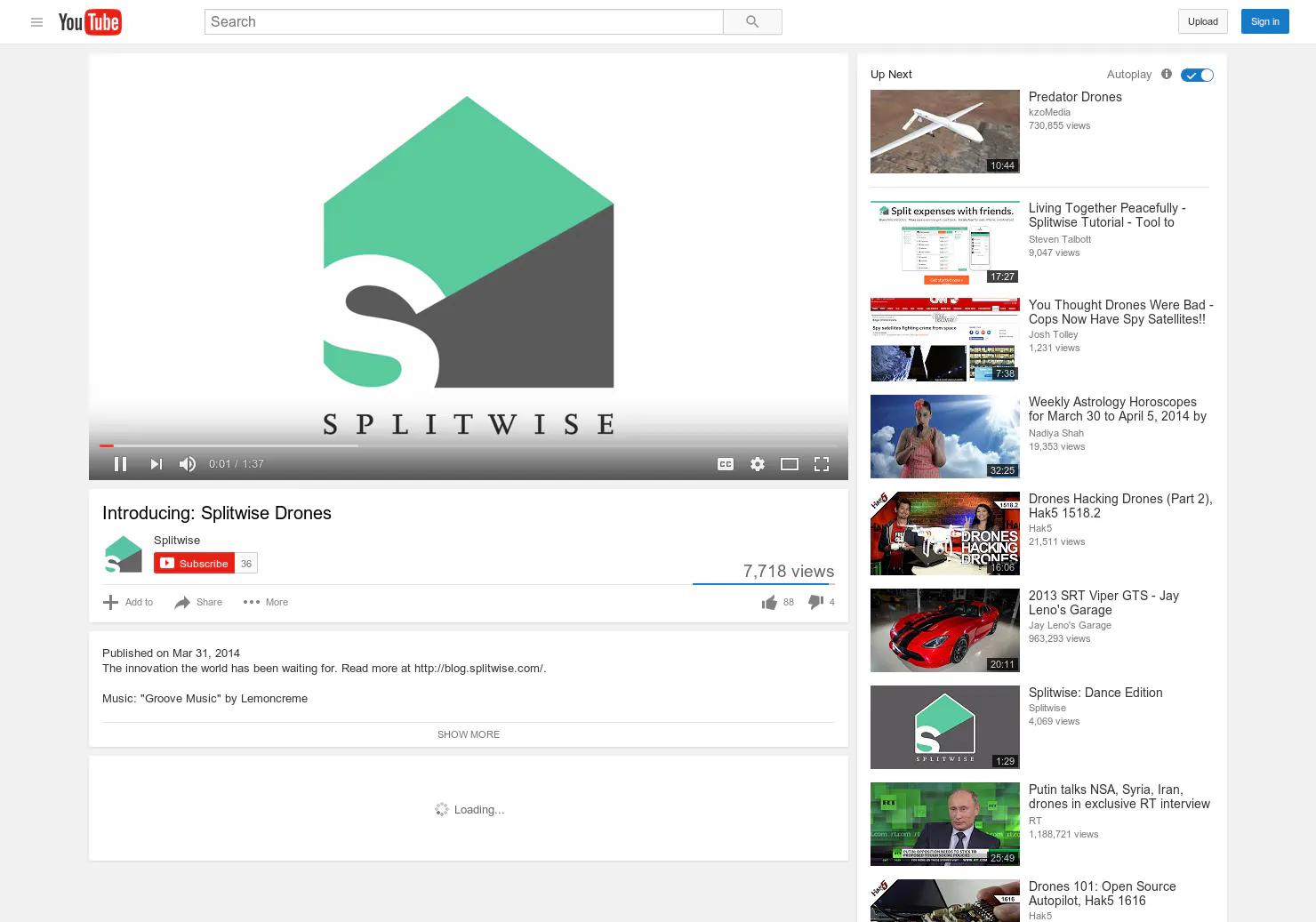 Splitwise Drones