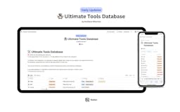 Ultimate Tools Database: Daily Updated media 1