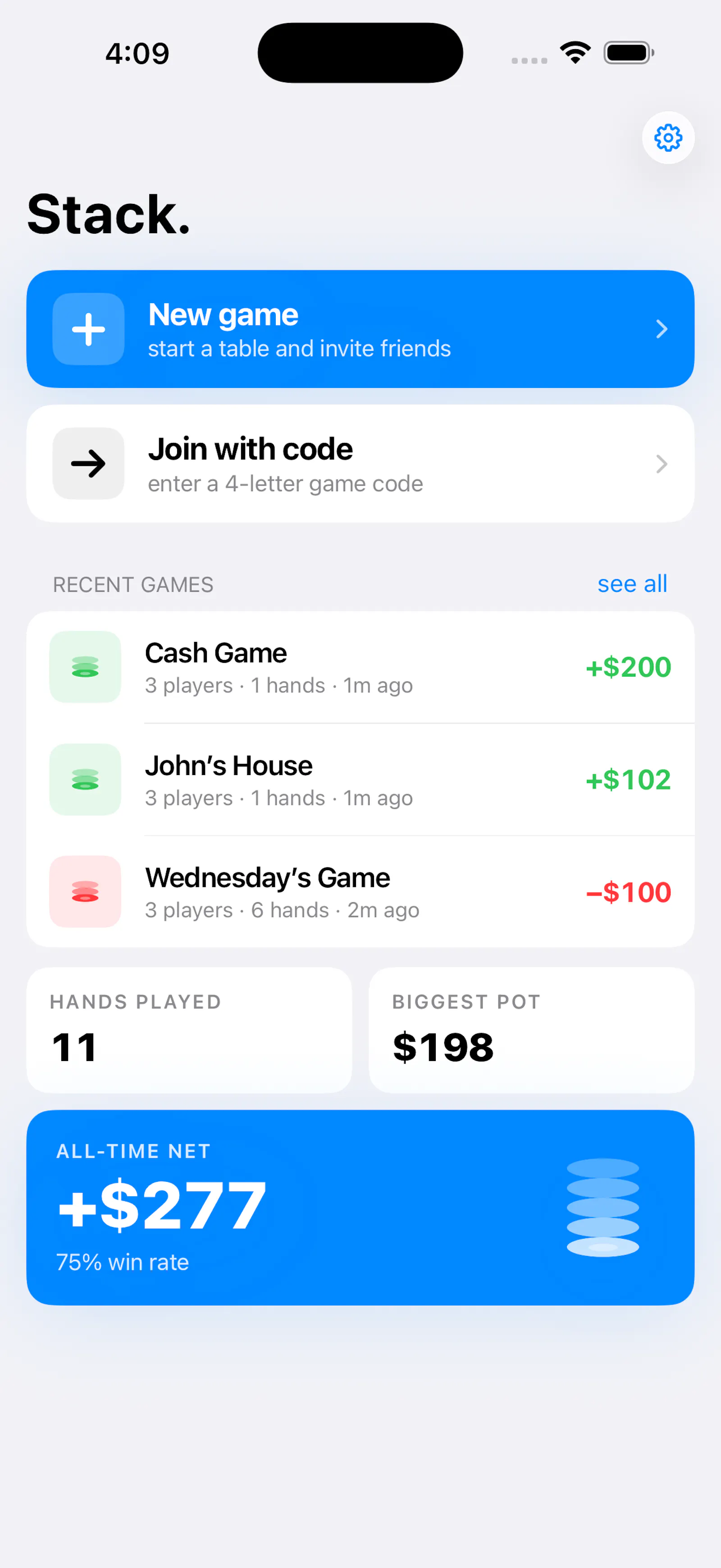 Stack Poker — Poker. Anywhere. screenshot 3