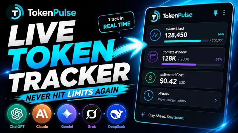 TokenPulse screenshot 1 (video preview)