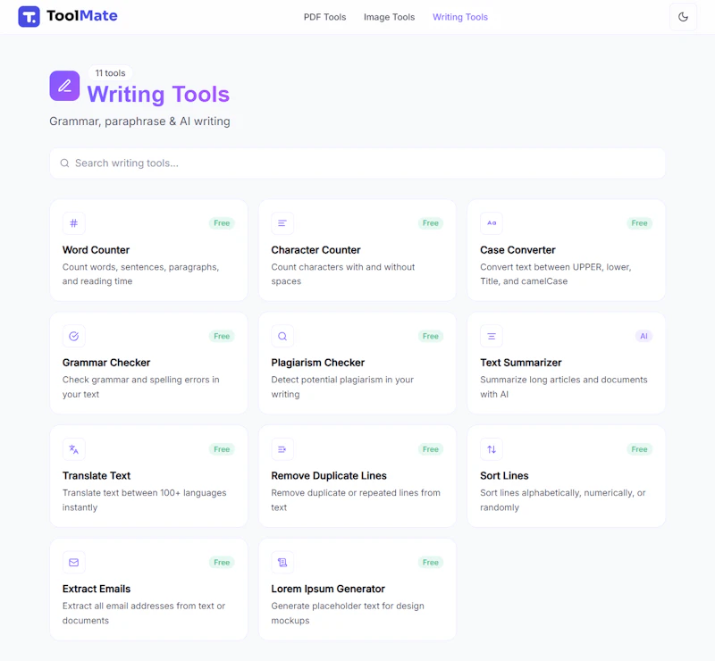 ToolMate screenshot 1