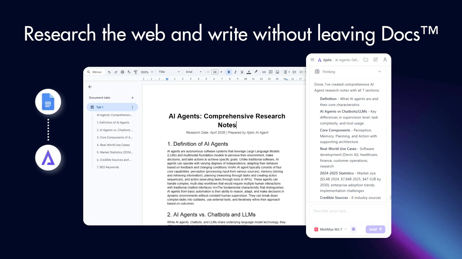 Ajelix AI Agent for Work screenshot 6