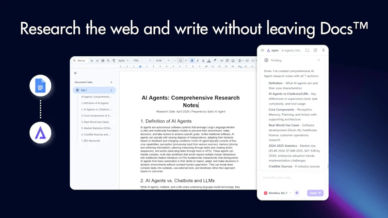 Ajelix AI Agent for Work screenshot 6