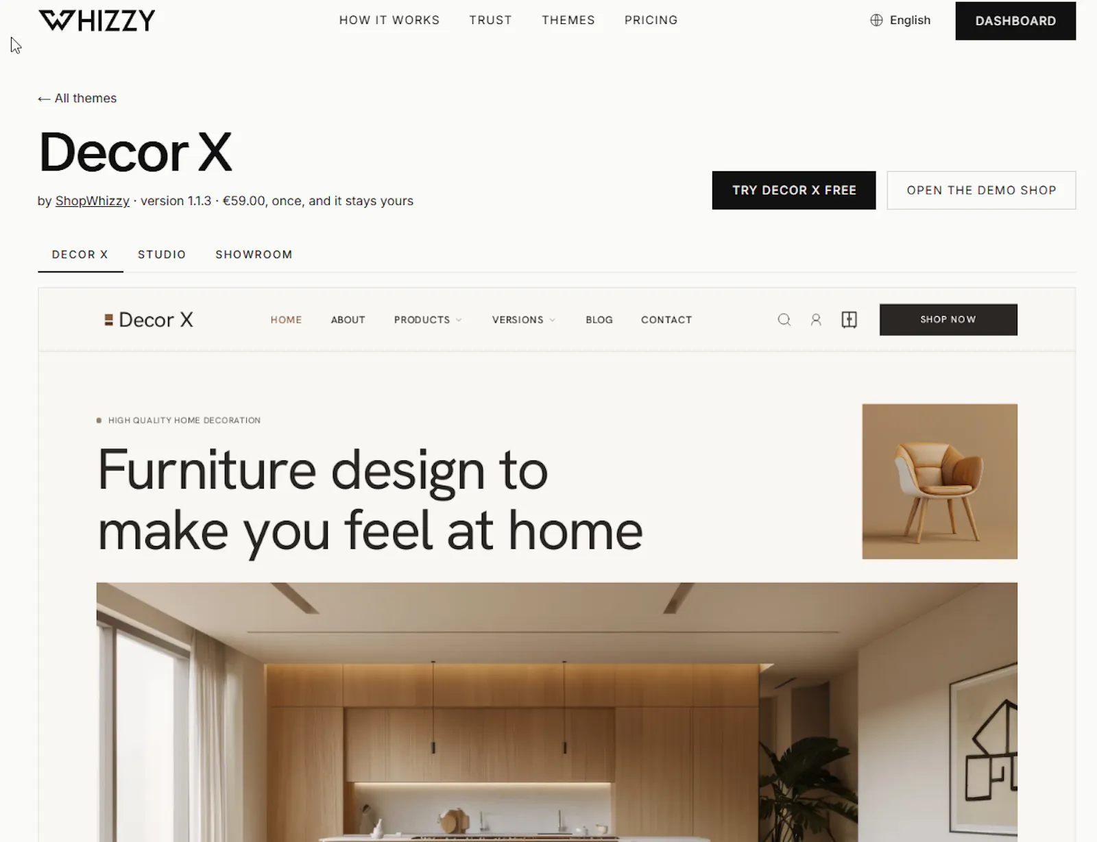 WhizzyCommerce screenshot 2