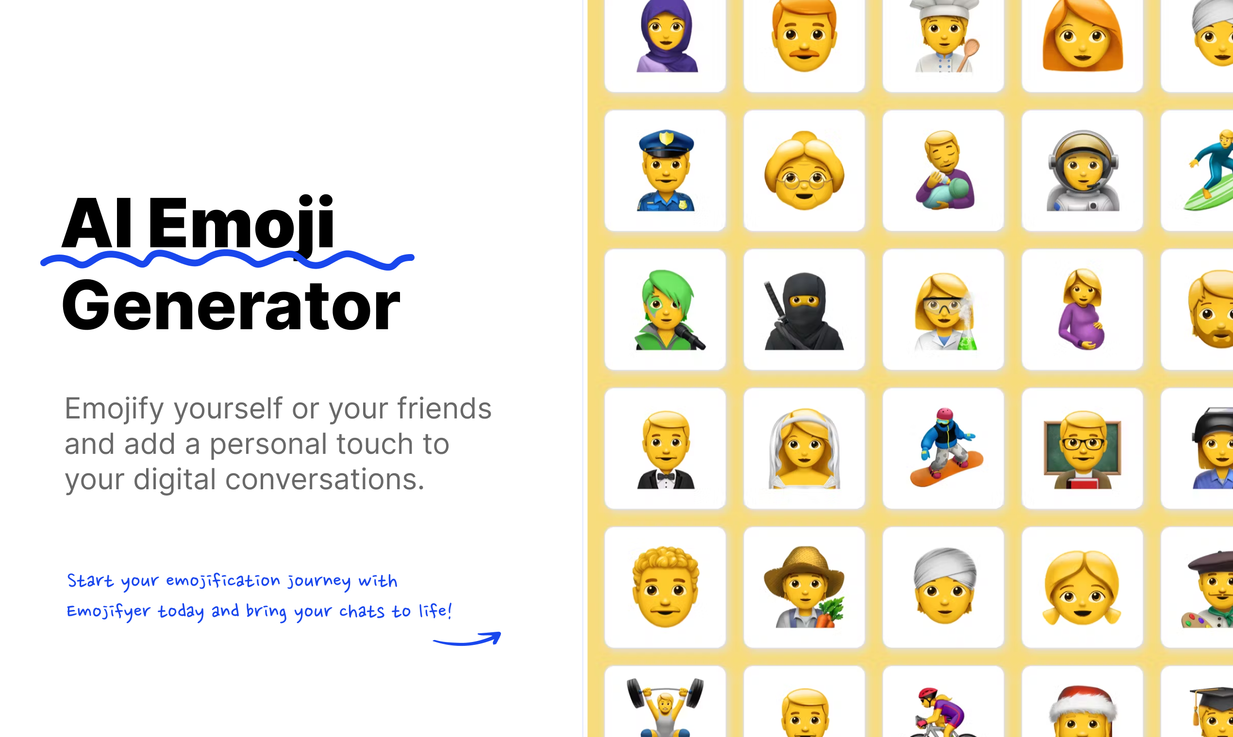 startuptile Emojifyer-Emojify yourself with AI