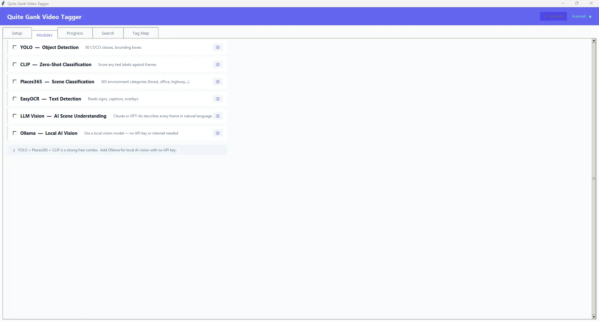 Quite Gank Video Tagger 대표 미리보기