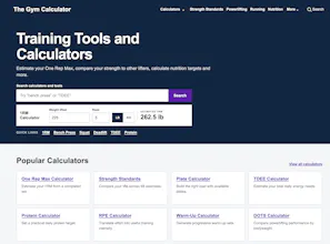 The Gym Calculator gallery image