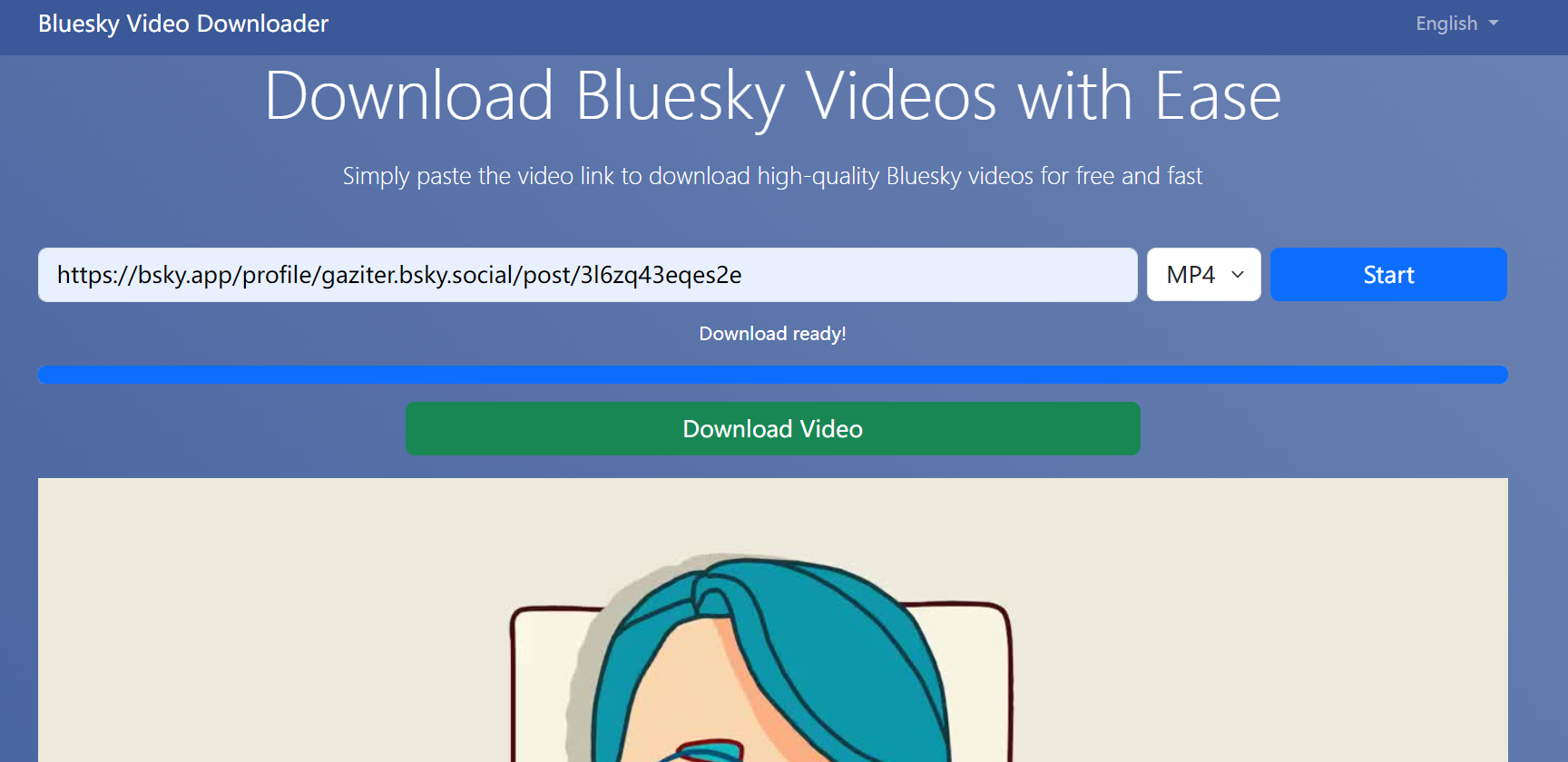 Bluesky Video Downloader gallery image
